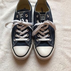 Converse Navy 8W/6M Unisex Tennis Shoes